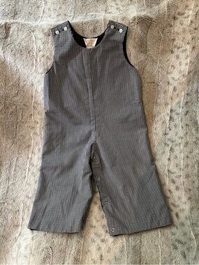 Gingham Baby One-Piece Romper